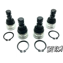 BFE Offroad 4 4130 Chromoly Heavy Duty Upper Lower Ball Joints Joint Polaris RZR 570 800 900