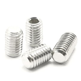 #2-56 UNC Flat Point Set Screws Hex Socket Grub Screws Pack of 100-Pieces (#2-56 x 3/16")