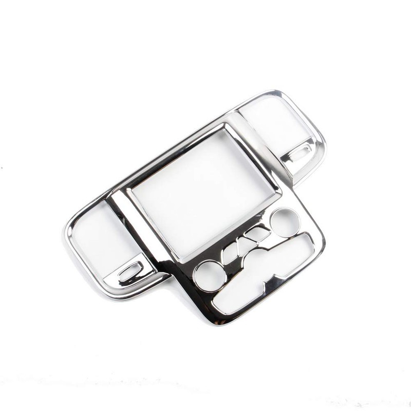 Chrome Central Control AC Vent Navigation Panel Screen Dash Board