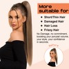 SEIKEA 28" Drawstring Ponytail Extensions Long Straight Fake Pony Tail