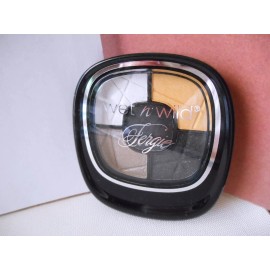 Wet n Wild Eyeshadow Palette - 4 Colors!  + Coloricon Black Eyeliner M07