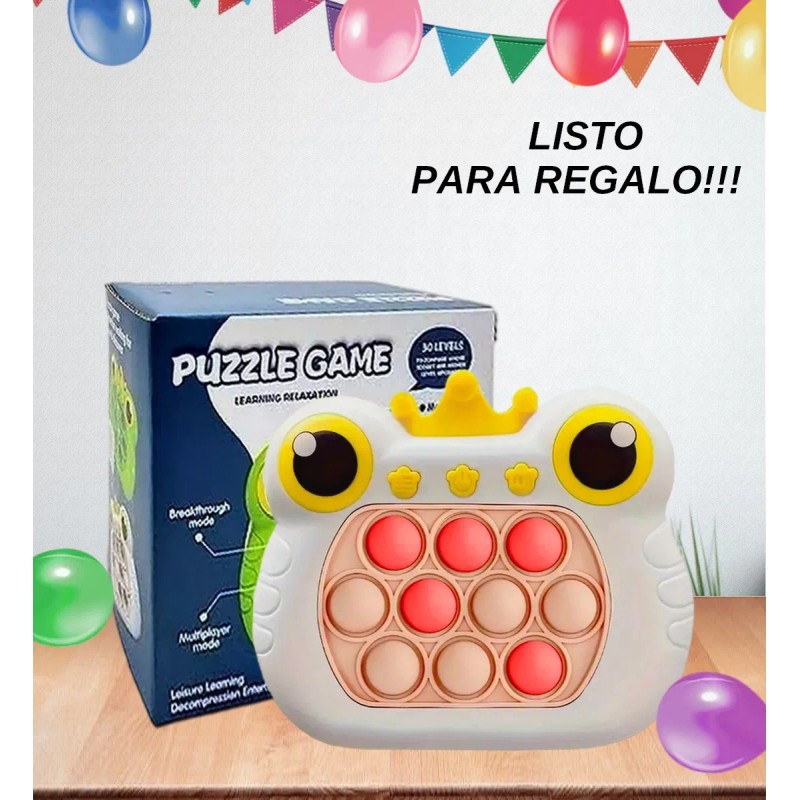 Regalo Para Niñas Y Niños: Pop It Electrónico De Rana