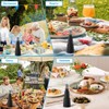 UHOUSEST Food Fan for Table 4Pcs,Portable Battery Powered Food Fans