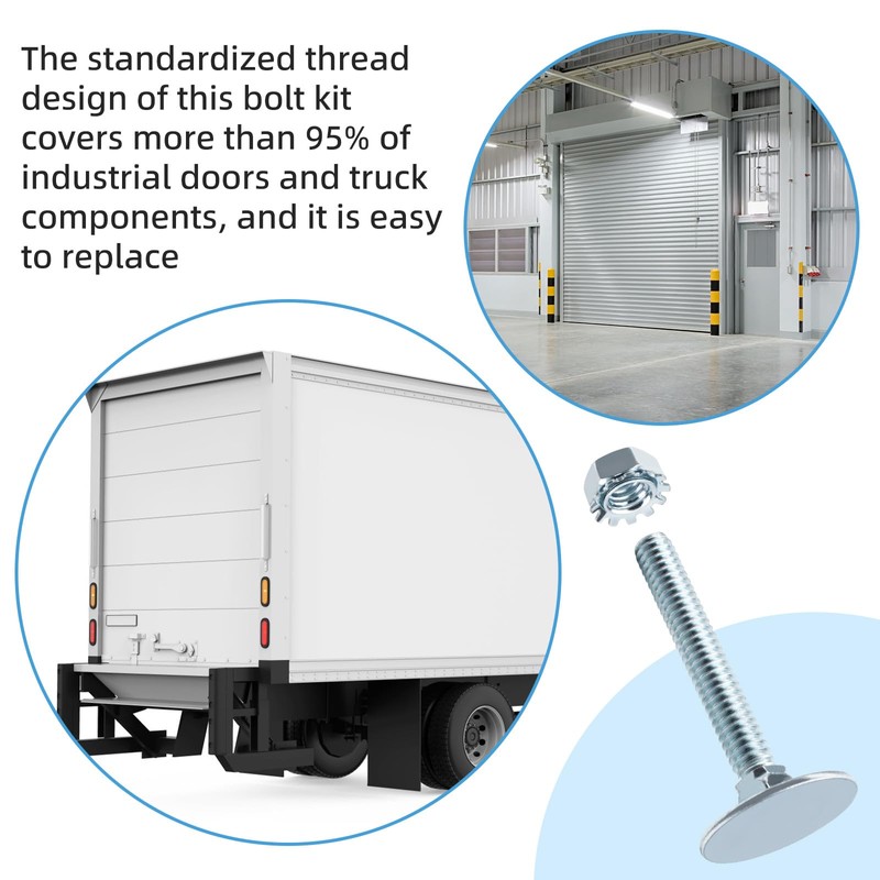 2" Elevator Bolt & Nut Kit (10 Pcs) Compatible with