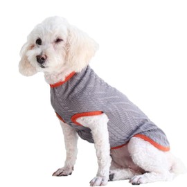 NACOCO Dog Sweaters with Bib Knitted Pet Cat Sweater Warm Dog Sweatshirt Dog Winter Clothes Kitten Puppy Sweater Vintage twist pet sweater for Bib Corgi Teddy Golden Retriever