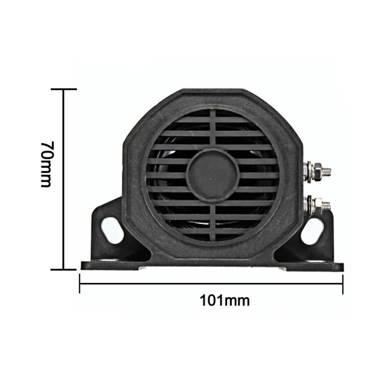 BIGTEDDY 110dB Backup Alarm Universal Truck Warning Alarm Reverse Buzzer
