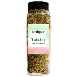 Tuscany Italian Inspired Spicy Seasoning 10 oz Professional Size Easy Shaker - Unique Flavors