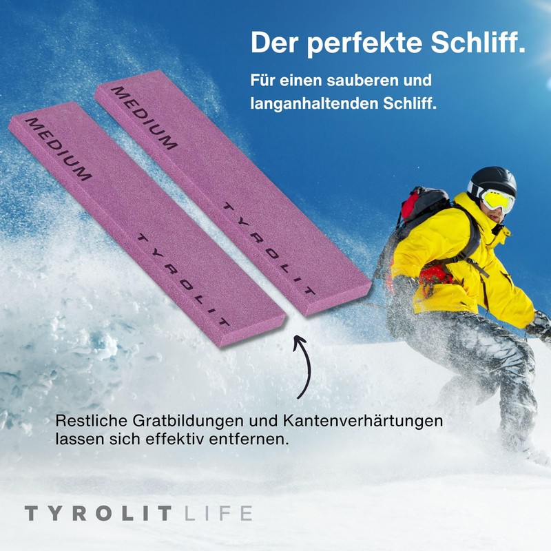 Tyrolit Life Set of 2 Ceramic Files Medium for Remarkable