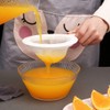 2-Piece 200-Mesh Ultra-Fine Juice Strainer Set, Smooth Fine Mesh for