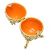 Egg Trinket Box Enamelled Jewelry Box Zinc Alloy Exquisite Jewelry