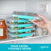 Sistema To Go Multi Split Food Storage Container, 820 ml,