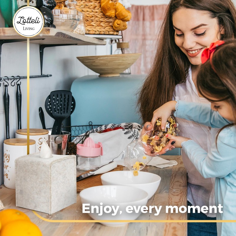 2 Pack Tissue Box Cover - Decorative Tissue Box Holder