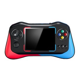 Keenso Handheld Game Console with Pre-Installed 500 Games, Retro Game Player As (Red with Blue)