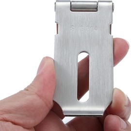Roczential Padlock Clasp Padlock Door Hardware Door Latch Door Latch Drawer Lock Slide Latch Door Fastener Door Lock Lock Lock 304 Stainless Steel