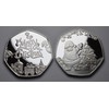 The Commemorative Coin Company MERRY CHRISTMAS .999 Silver Commemorative. Santa