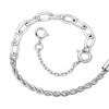 Necklace Extender Silver Sterling Chain Extension for Women Bracelet Safety