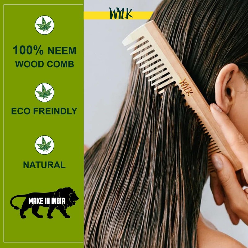 Wylk Neem Wooden Comb