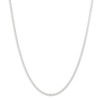 KRKC&CO Men’s Chain Necklace, Sterling Silver Plated Cuban Link Chains