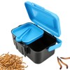 Small Size Mealworms Breeding Box Mealworms Feeding Kit to Breed