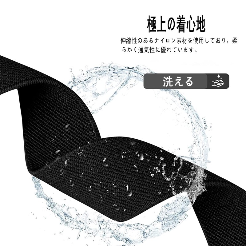 AGUPERFIT Watch Band, Quick Release Belt, Soft Fit, Lightweight, Breathable,