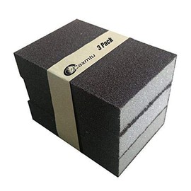 Caxmtu 3Pcs Magic Carborundum Brush Sanging Sponge for Pot Teapot Kettle Descaling Clean Large Area Flexible