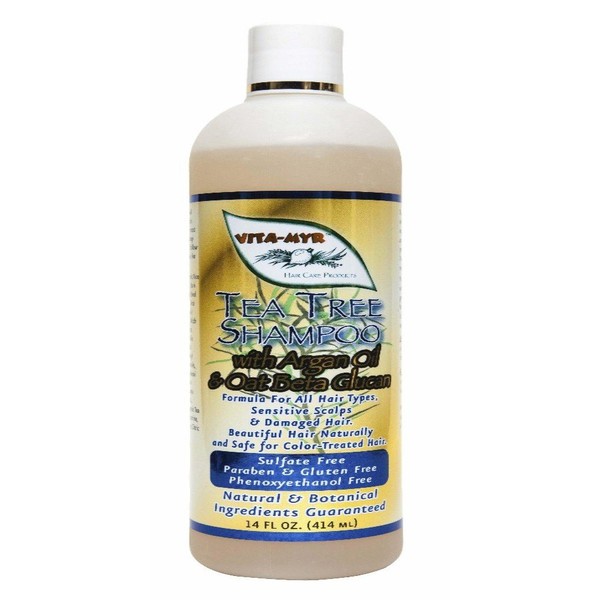 Vitamyr Tea Tree 14 Oz Natural Shampoo