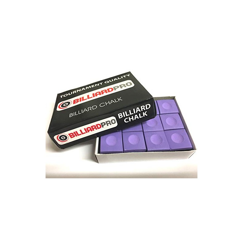 Box of Purple Pioneer Cue Chalk