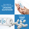 2400 MG Liposomal Glutathione Softgels, Max Absorption, Active Form L-Glutathione