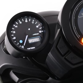 Daytona VELONA 40265 Electric Tachometer for Motorcycles Hunter Cab CT125 (23) 3 Color LED Diameter 48 9000 rpm Display