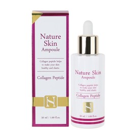 Foodaholic Nature Skin Ampoule 50ml Collagen Peptide / Wrinkle-Improving Functional Elasticity Moisturizing Firming Serum / 푸드어홀릭 네이처 스킨 앰플 50ml 콜라겐 펩타이드 주름개선기능성 탄력 보습 쫀쫀세럼