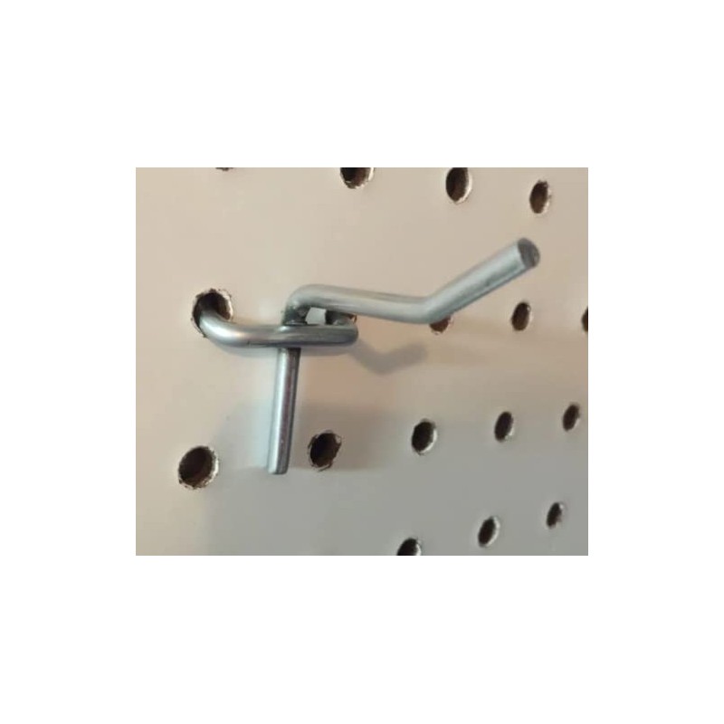 Trion Brand Metal Pegboard Hooks for Retail/Storage/Garage/Store Display, Made in