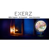 EXERZ 30 cm Art Globe Zodiac Illuminated - English Map