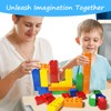 Cabeeskii Large Building Blocks, 60PCS Big Building Bricks Sets for