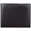 Mens Soft Nappa Leather RFID Bi-Fold Wallet with Multiple Features