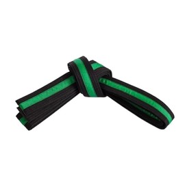Mastery Apprentice (black belt/Green stripe, 3)