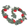 Fake Garland Artificial Silk Hanging Vivid Multifunctional Flower Vines for