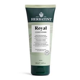 HERBATINT Acondicionador ROYAL - 200 ml - Acondicionador Regenerante específico para Cabello Teñido - Exclusiva formulación con pH Ácido y Aloe Vera Orgánico, 96% de Ingredientes Naturales - Vegano.