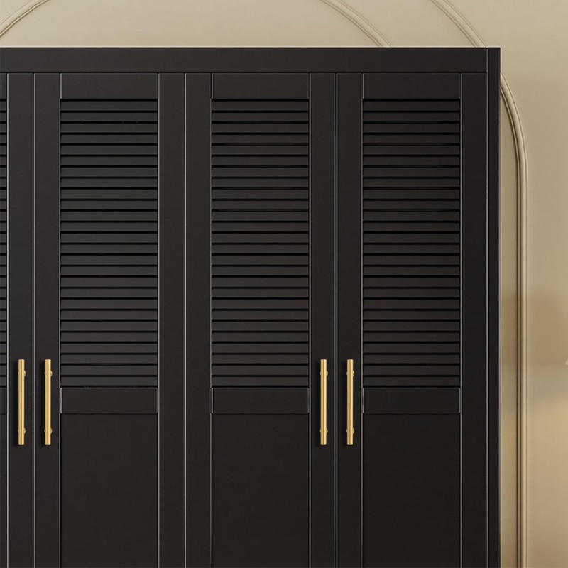 RZDEAL 5 Inch Kitchen Cabinet Handles Solid Brass Cabinet Pulls