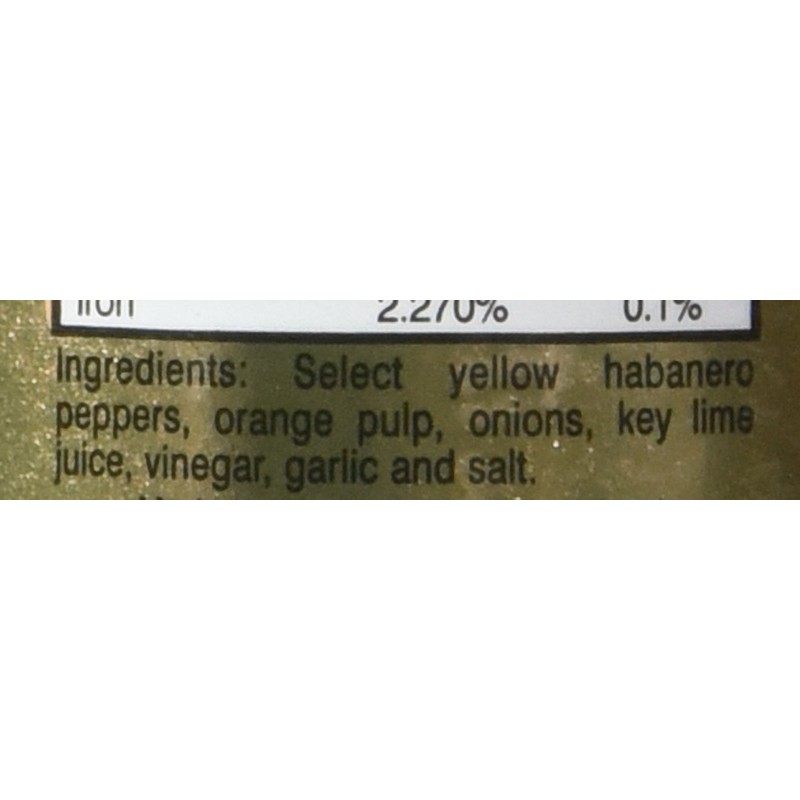 Marie Sharp's Orange Pulp Habanero Hot Sauce (Pack of 3)