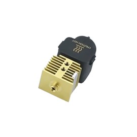 Upgraded Brass Extrusion hot end Print Head kit, 0.4mm Hardened Steel Nozzle Compatible with Bambu Lab A1/A1Mini 3D Printer (0.4mm)