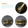 Kisangel Emergency Whistle Brass Keychain Hiking Whistle Metal Referee for