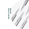 BEAUTÉ GALLERIA Curved Tweezers Blackhead Remover Pimple Extractor Popper Acne