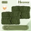 Pack of 2 Cheesecloth Table Runner, Olive Green, 90 x