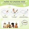 FISHOAKY Dog Shoes, Dog Shoes for Small Dogs, Anti Slip