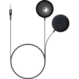 Electrovision Twin Pillow Speaker 3.5mm Stereo Jack Plug for Discreet Listening to Voice and Music 2.9m Cable At Home, Bes, Traveling