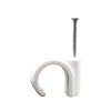Talon - Nail-in Pipe Clip, 22mm - Premium Grade Polypropylene