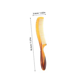 OATIPHO Hair Detangler Comb for Men Small Fine Teeth Hair Comb Portable for Home Travel Compact Design