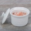 BIA Cordon Bleu Kitchen Accessories Porcelain Salt Boxes, 4", White