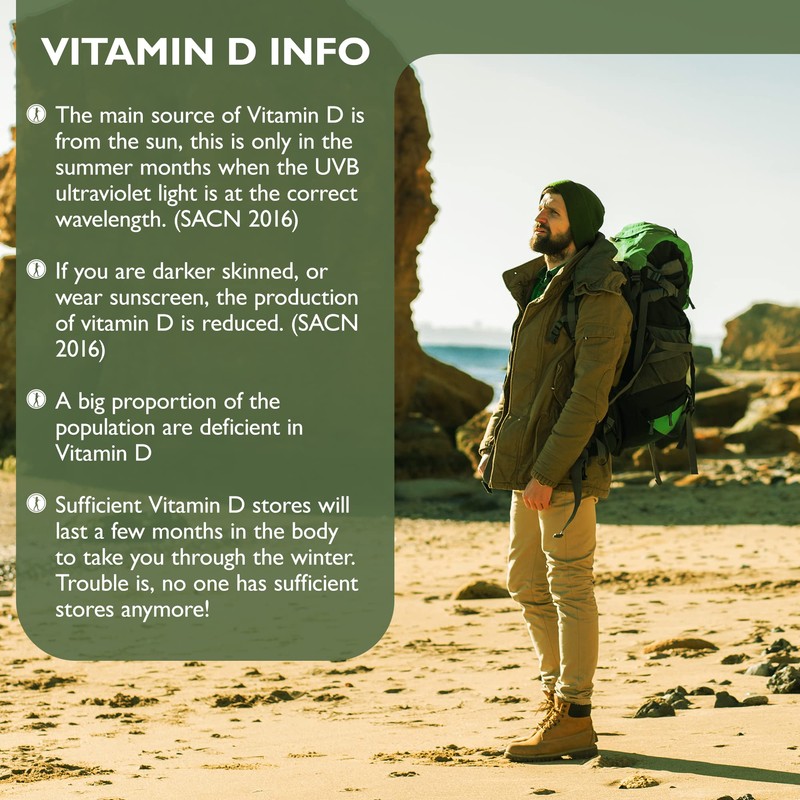Barefoot Nutrition - Vitamin D3 Complete 4000 IU, With Vitamin