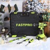FASTPRO 177-Piece 20V Cordless Lithium-ion Drill Driver and Home Tool